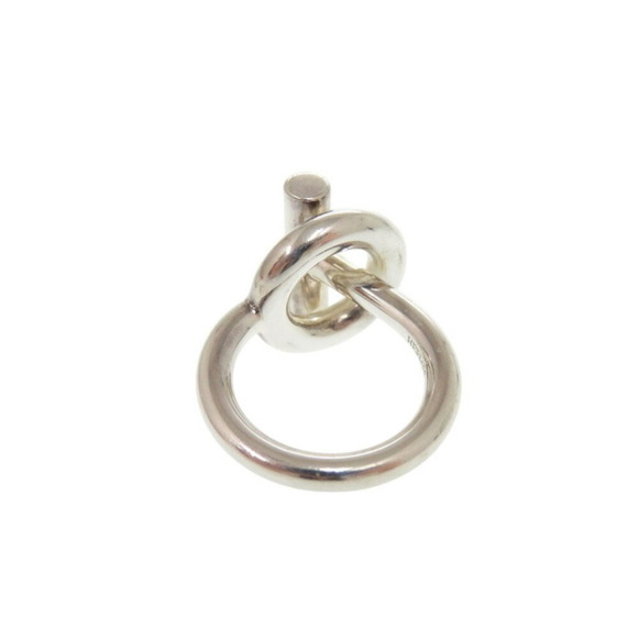 HERMES Silver Ring #48 - Picture 3 of 7
